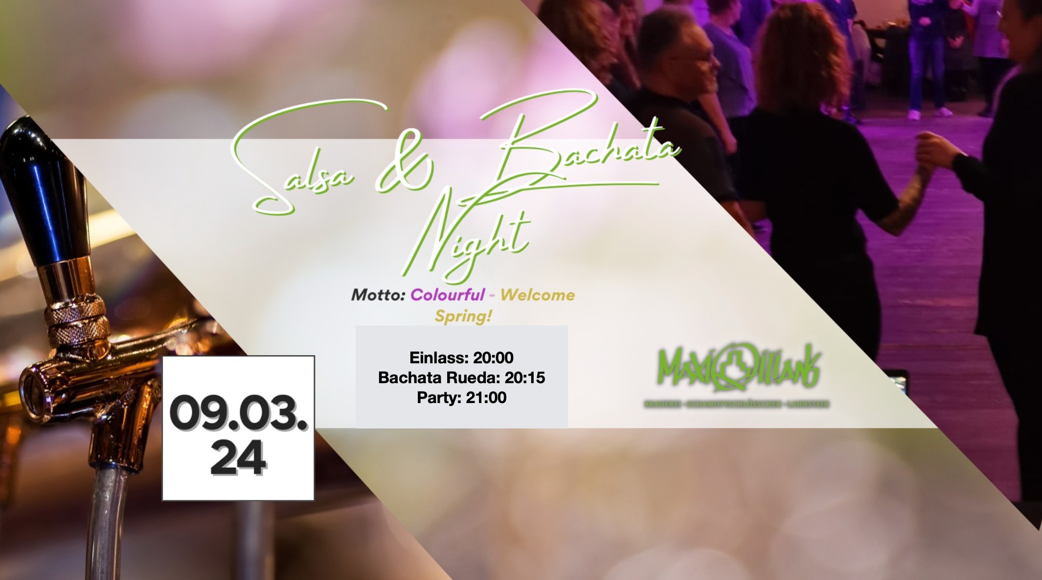 Salsa & Bachata Night - Maximilians Brauwiesen