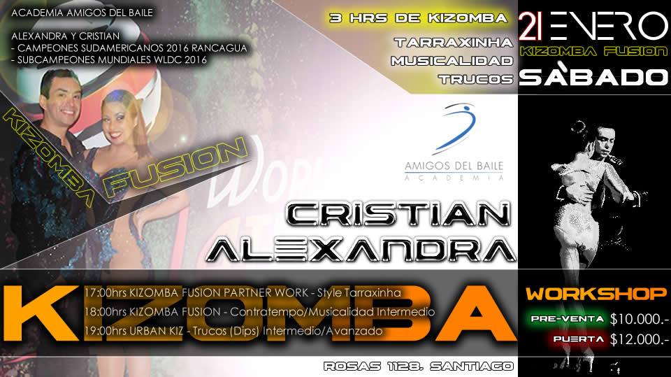 Workshop Kizomba 2017 Enero 21