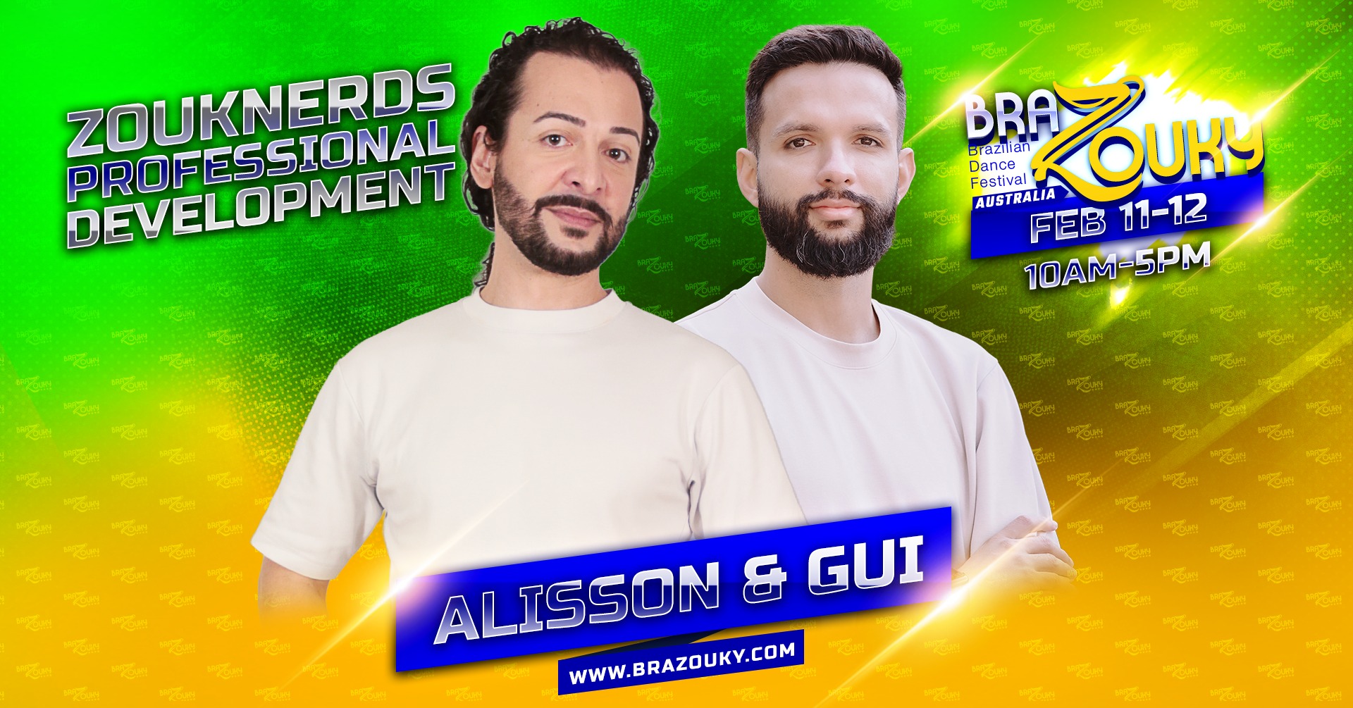 ZoukNerds - 12 hrs Prof Develop Training with Alisson & Gui