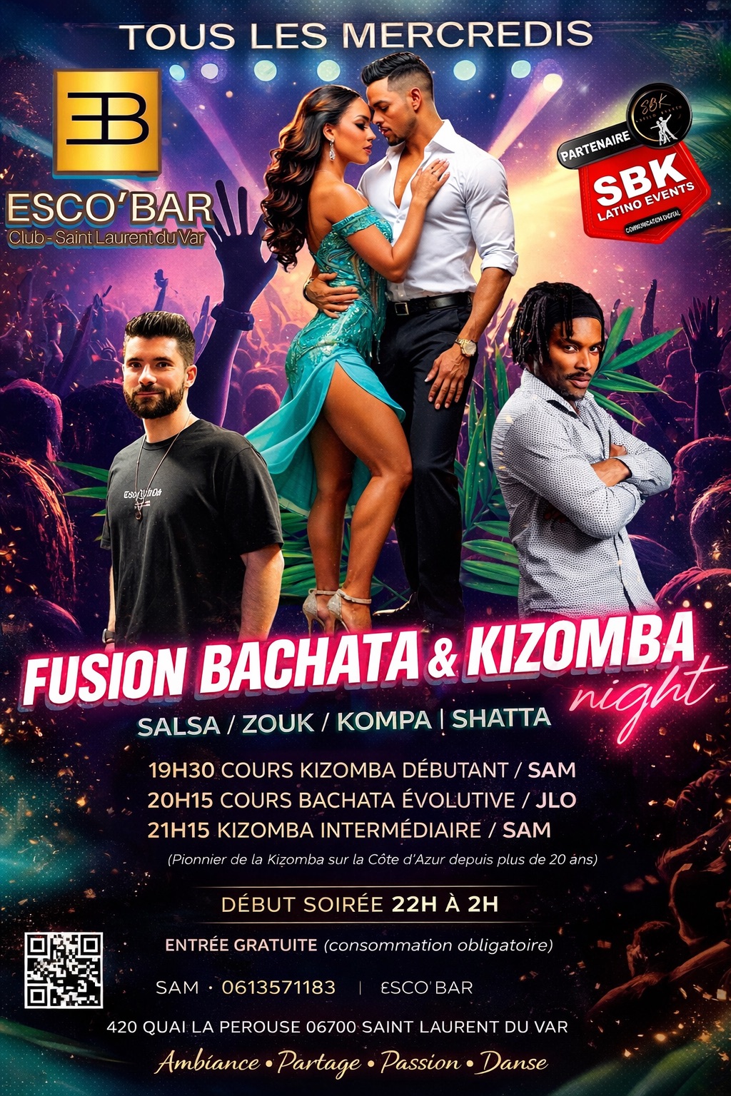 Fusion Bachata & Kizomba Esco ‘Bar