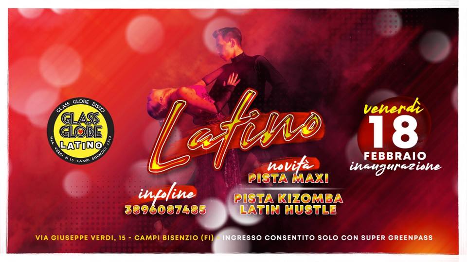 Inaugurazione Glass Globe Latino