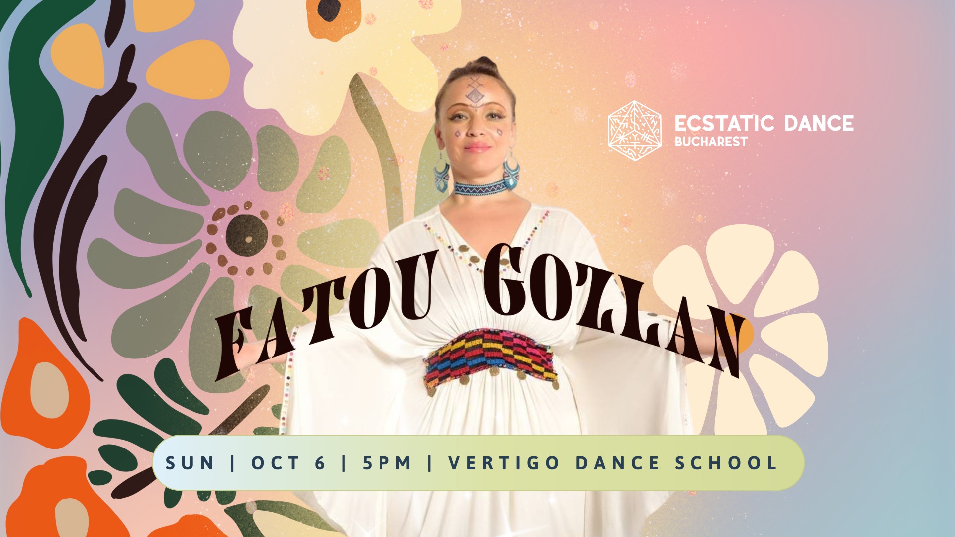 Sunday Ecstatic Dance 🌈⃤ Loving Awareness Guest DJ FATOU GOZLAN