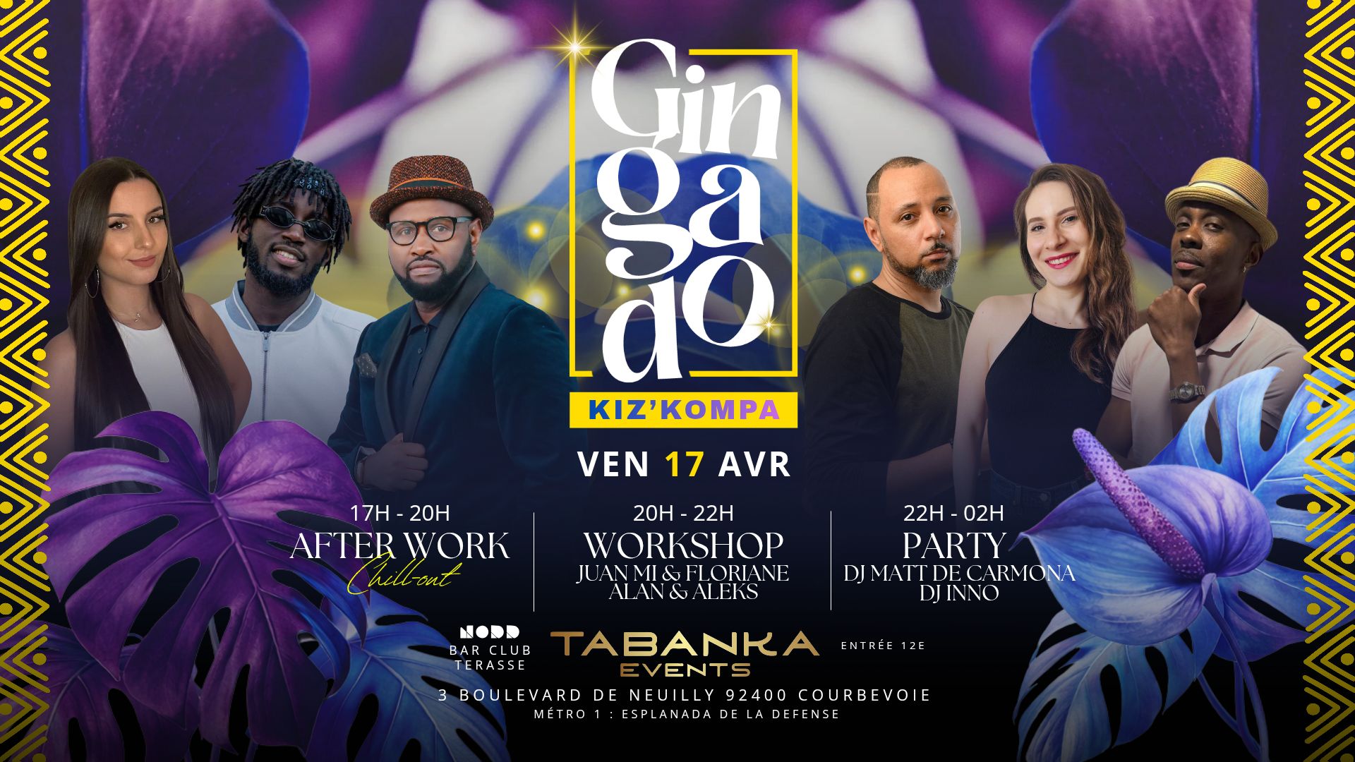 Gingado Kiz'Kompa les Vendre Fridays