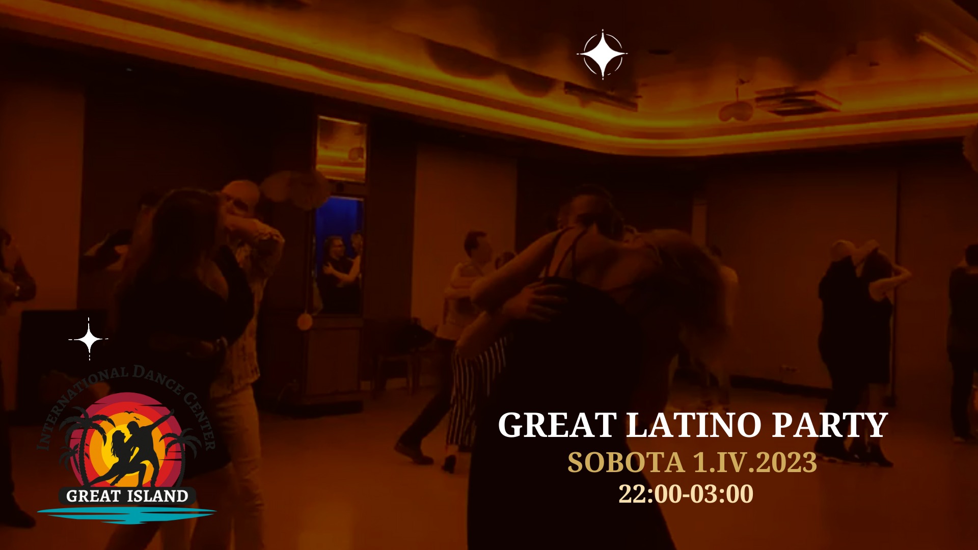 GREAT Latino Party Sobota 1.IV 22:00-03:00