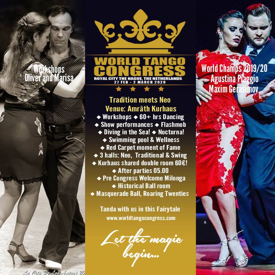 Workshops Oliver & Marisa - World Tango Congress Kurhaus
