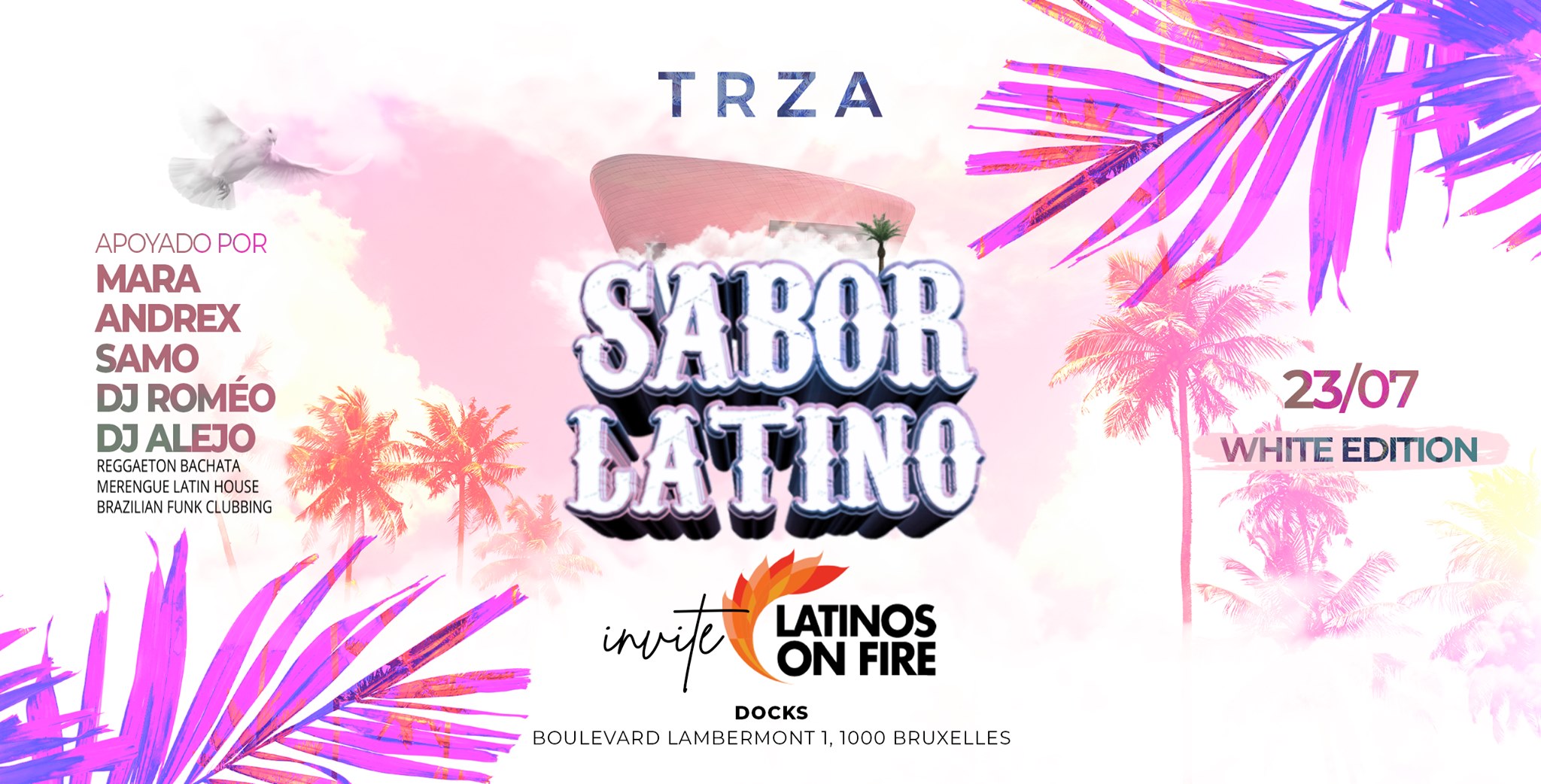 SABOR LATINO & LATINOS ON FIRE x 23.07 x TRZA