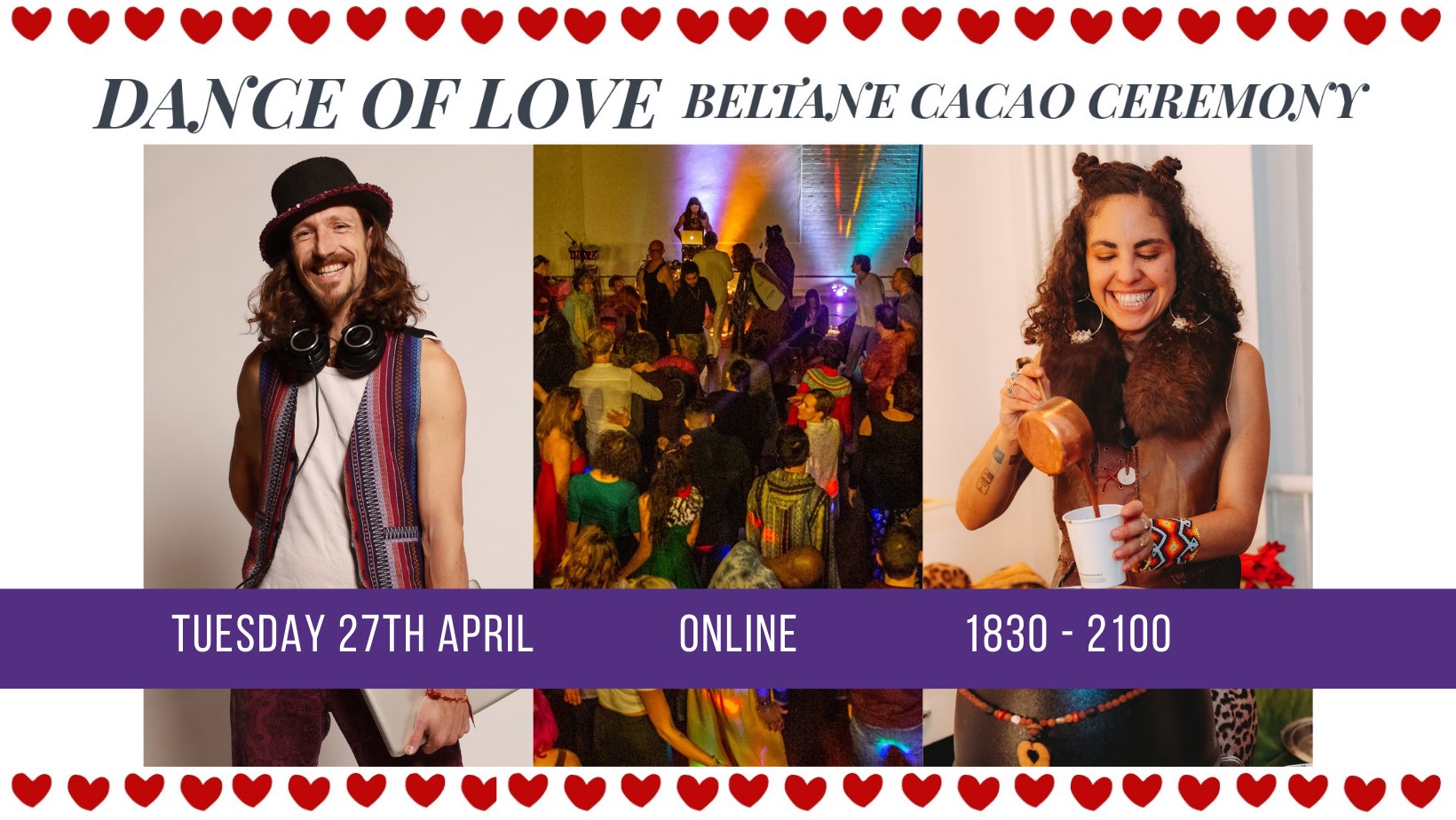 Dance of Love - Beltane Cacao Ceremony