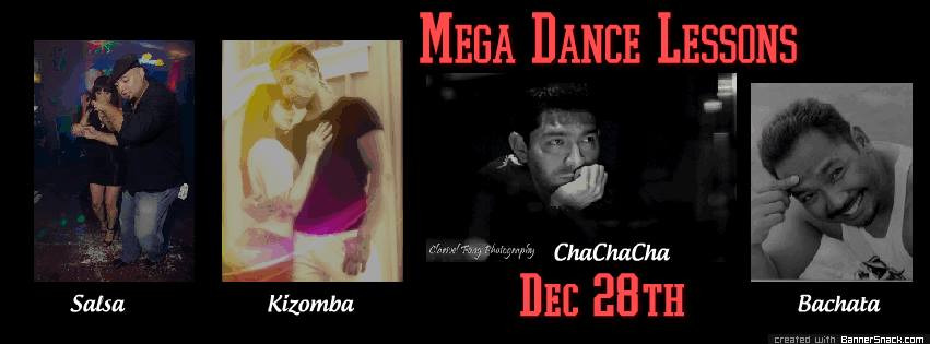 4 Mega-Dance Lessons @ Allegro + Conceert and Pre-NYE Party
