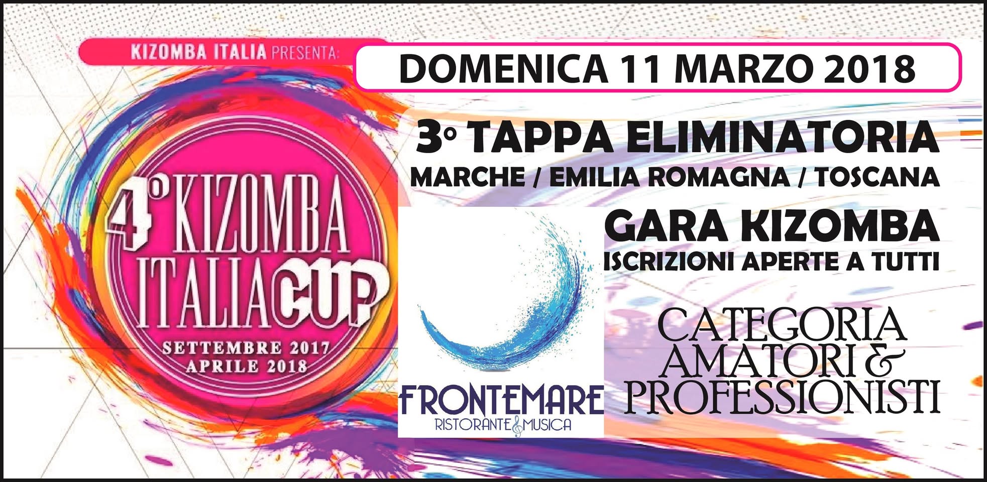 Evento Kizomba Gara Italia Cup Frontemare Rimini