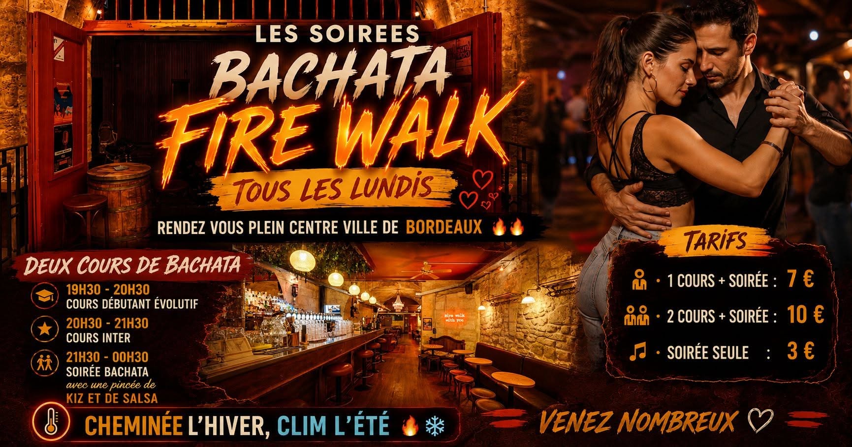 Bachata Fire Walk Connexion