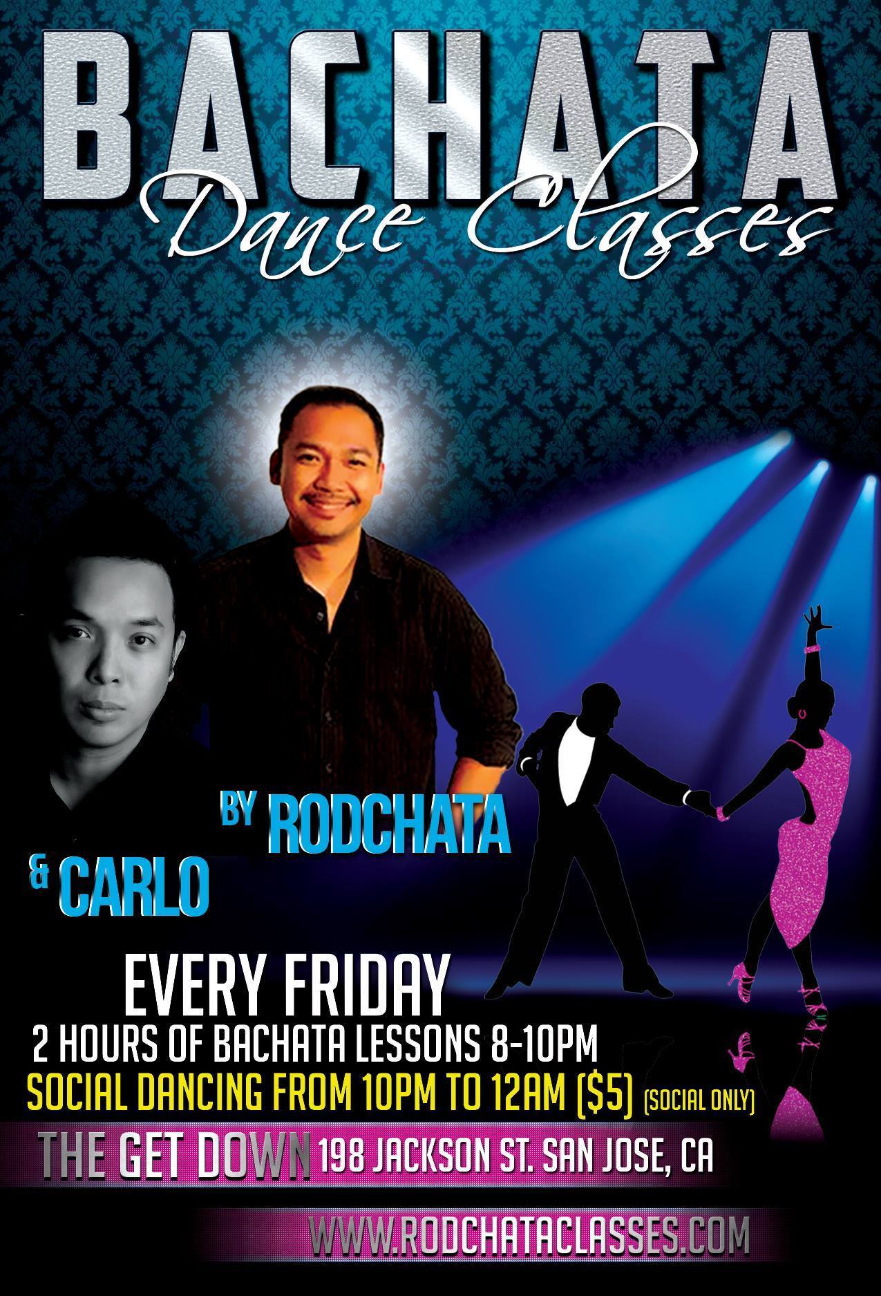 Bachata Lessons + Social San Jose