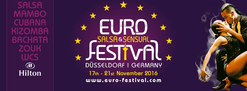 Euro Salsa & Sensual Festival Official ★★ The Salsa-Bachata-Kizomba Experience at the Hilton in Düsseldorf
