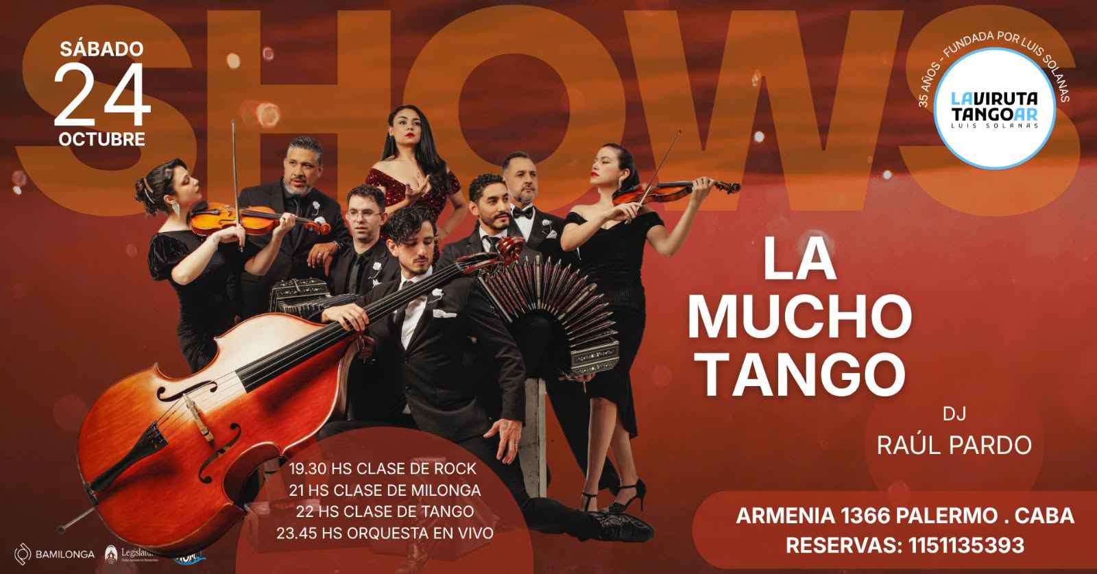 Orquesta en Vivo > La Mucho Tango