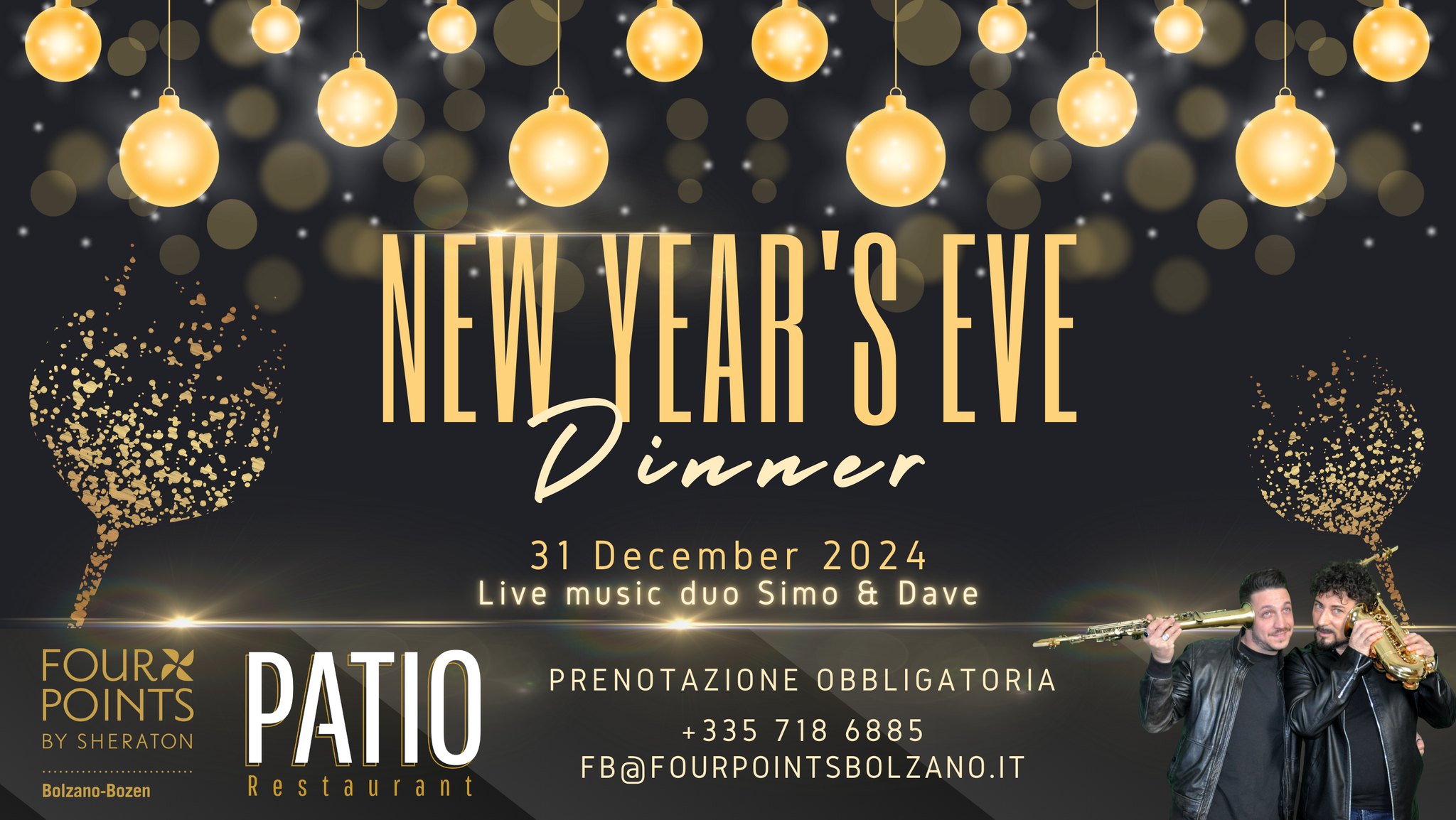 NEW YEAR'S EVE dinner