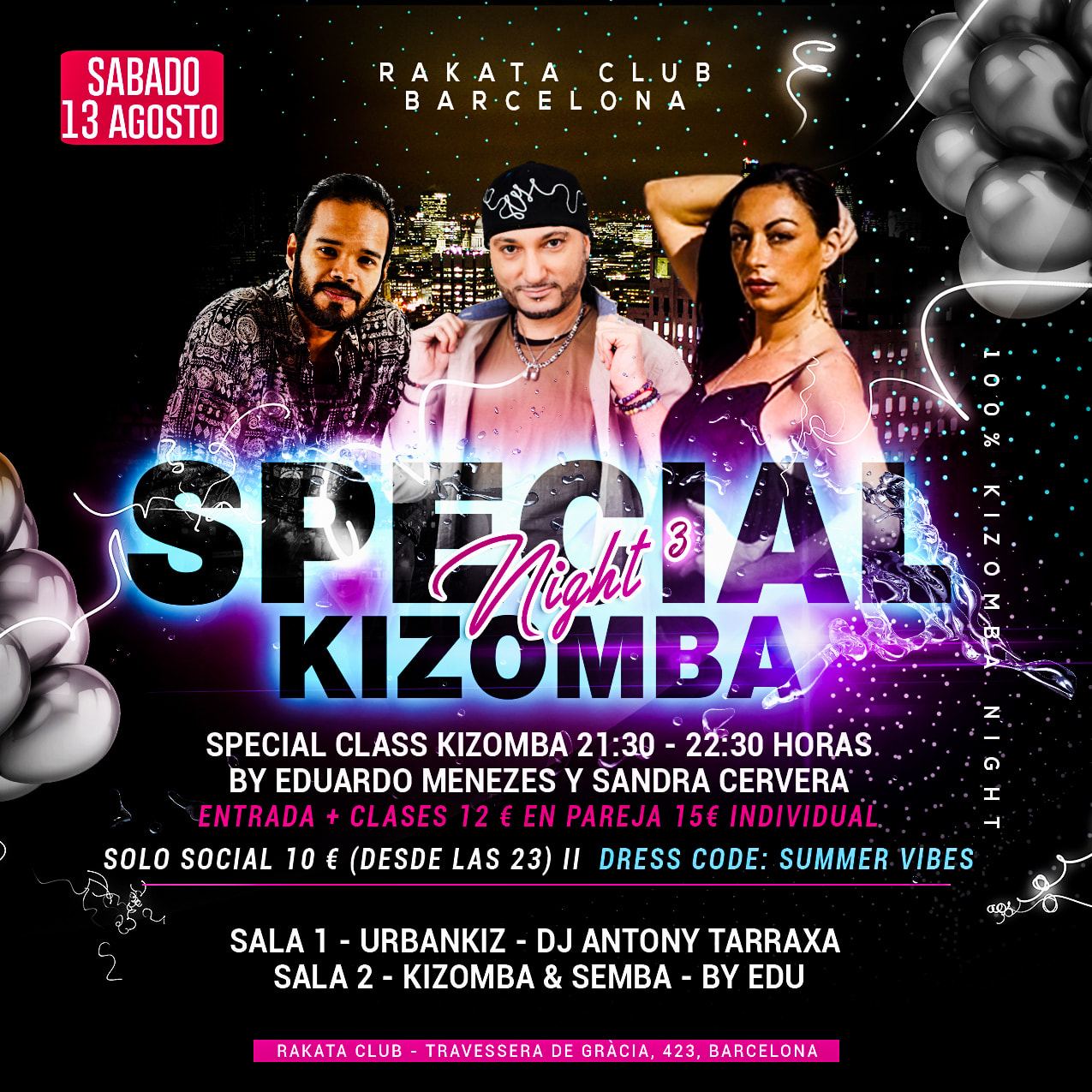 Special Kizomba Night 3 - Barcelona