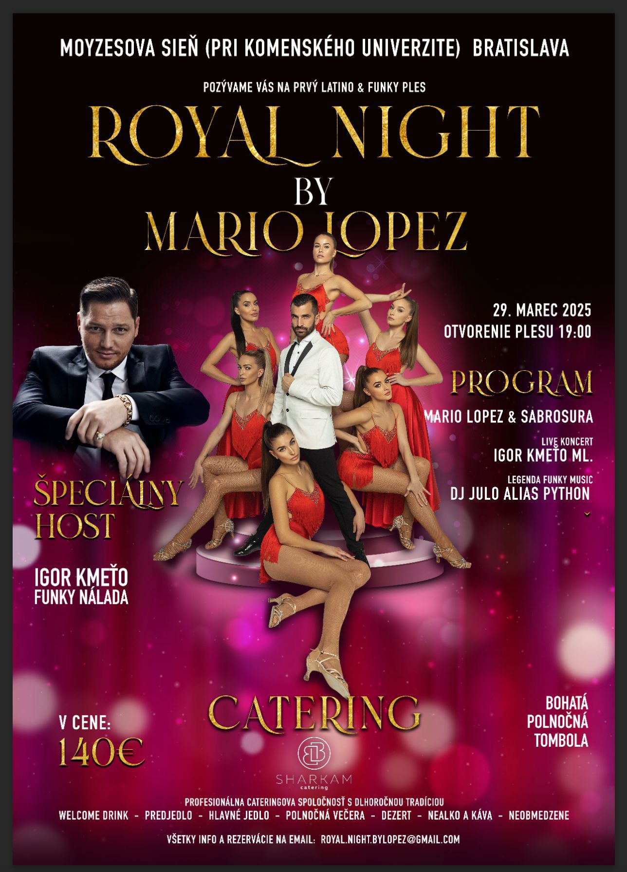 ROYAL NIGHT BY MARIO LOPEZ