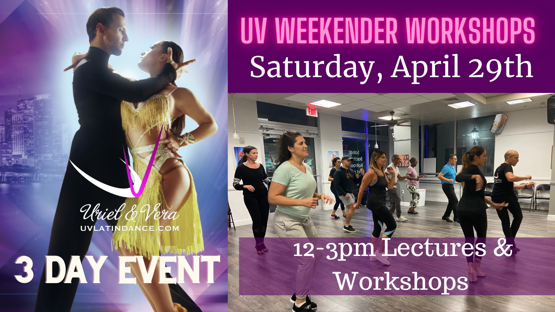 UV Weekender Workshops
