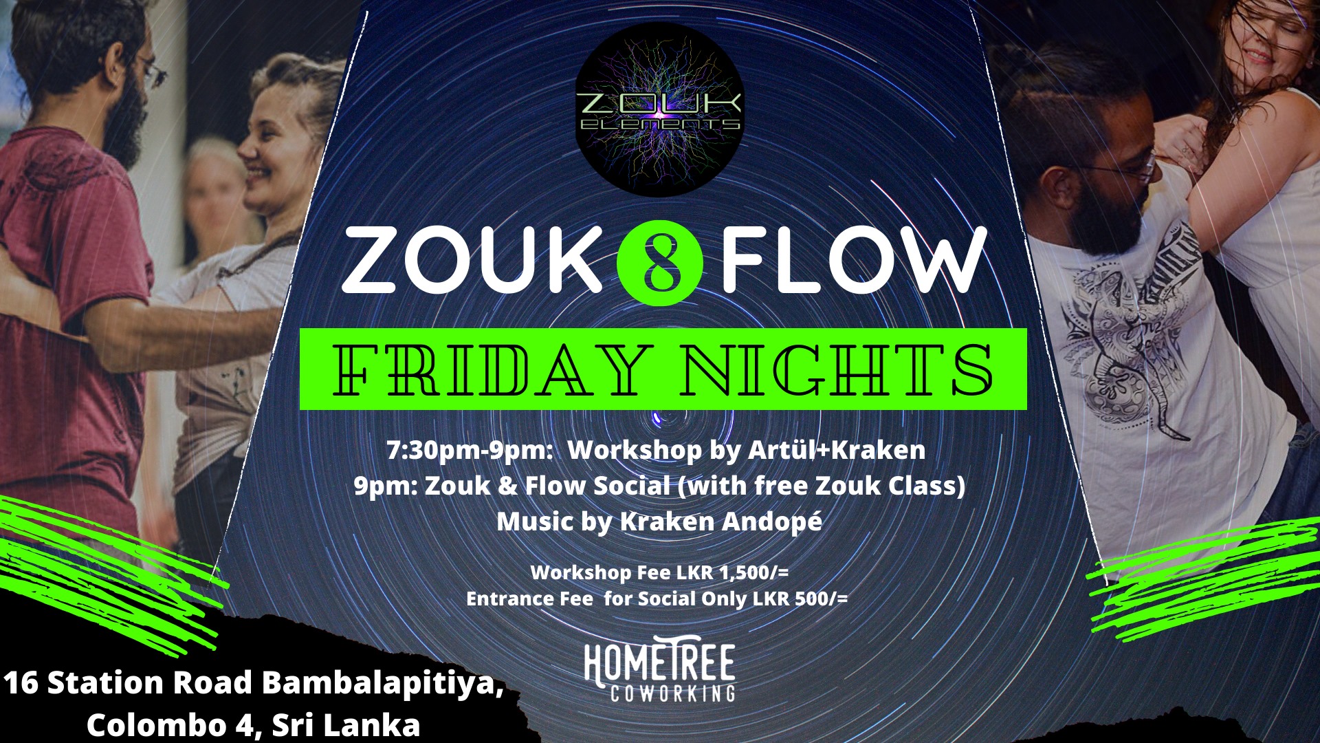 Zouk & Flow on Friday's at HomeTree