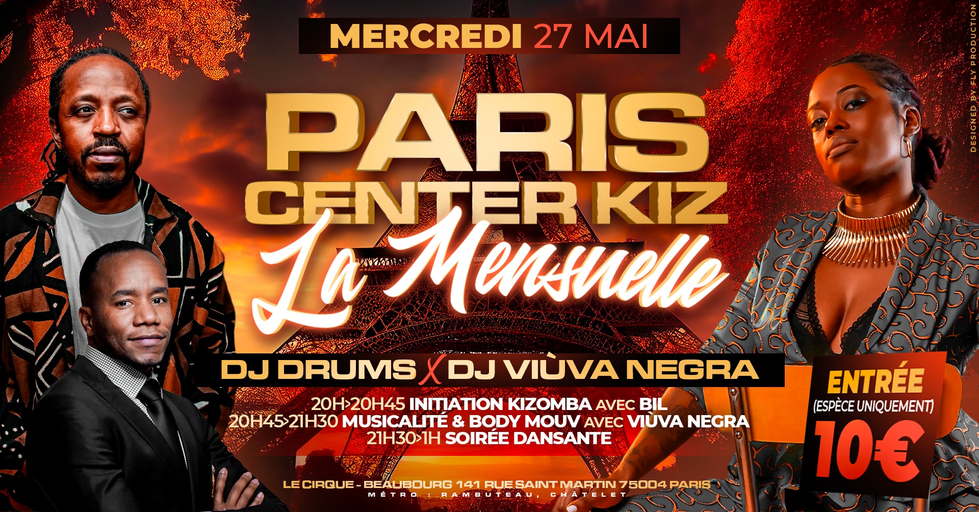 Paris Center Kiz La Mensuelle Juin