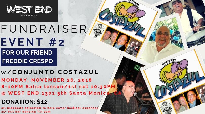 Fundraiser for Our Friend Freddie Crespo w Costazul