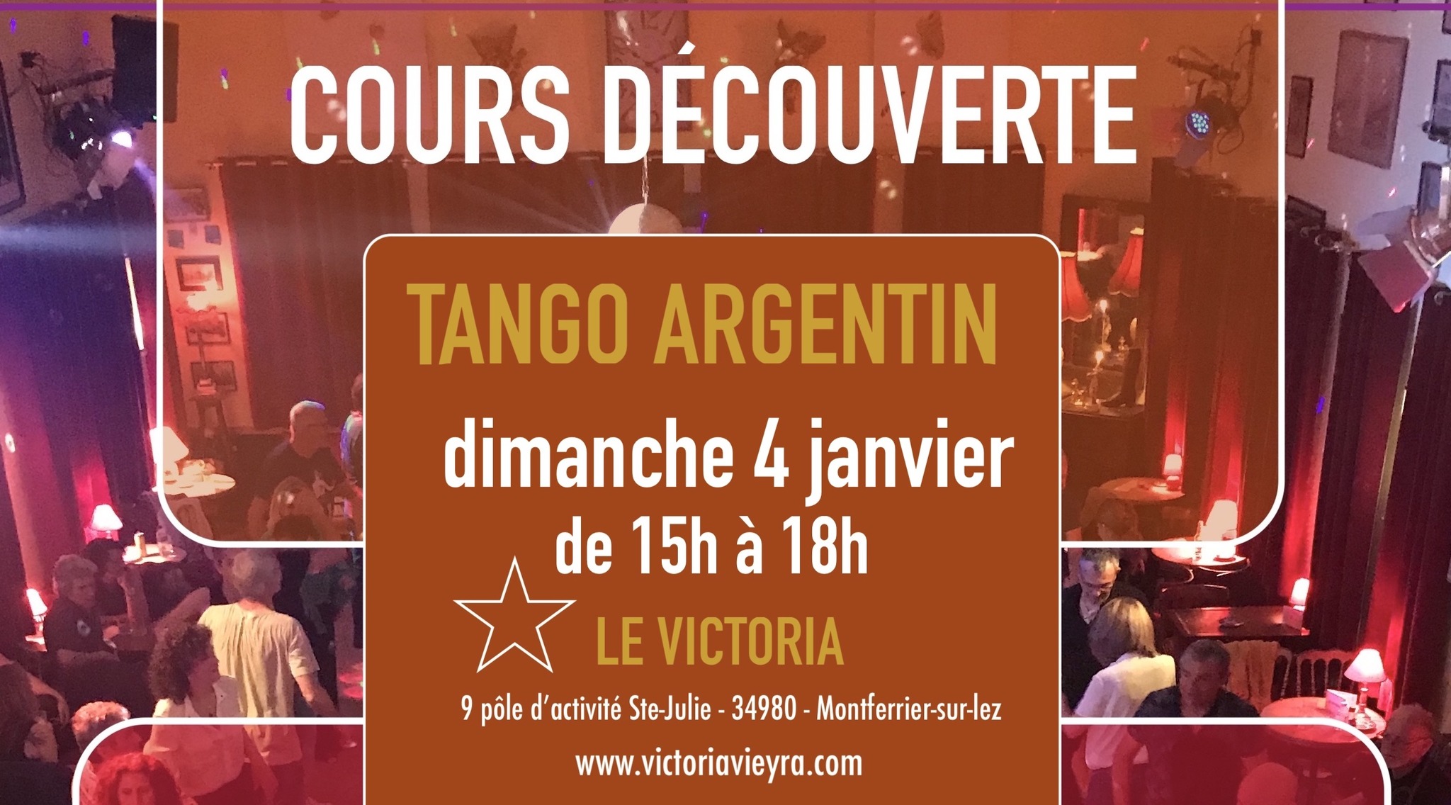 COURS DECOUVERTE - TANGO ARGENTIN