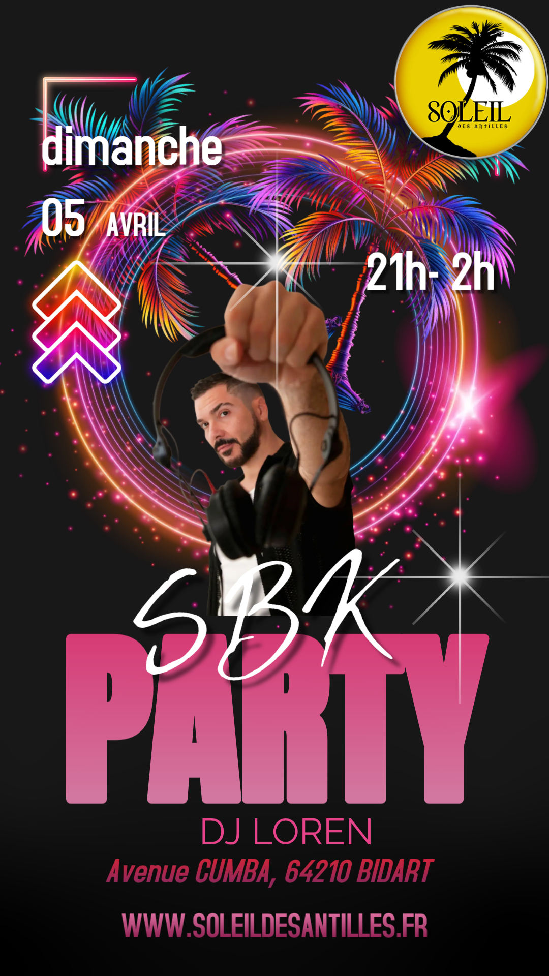 Soirée SBK Veille de Férié DIMANCHE 5 AVRIL