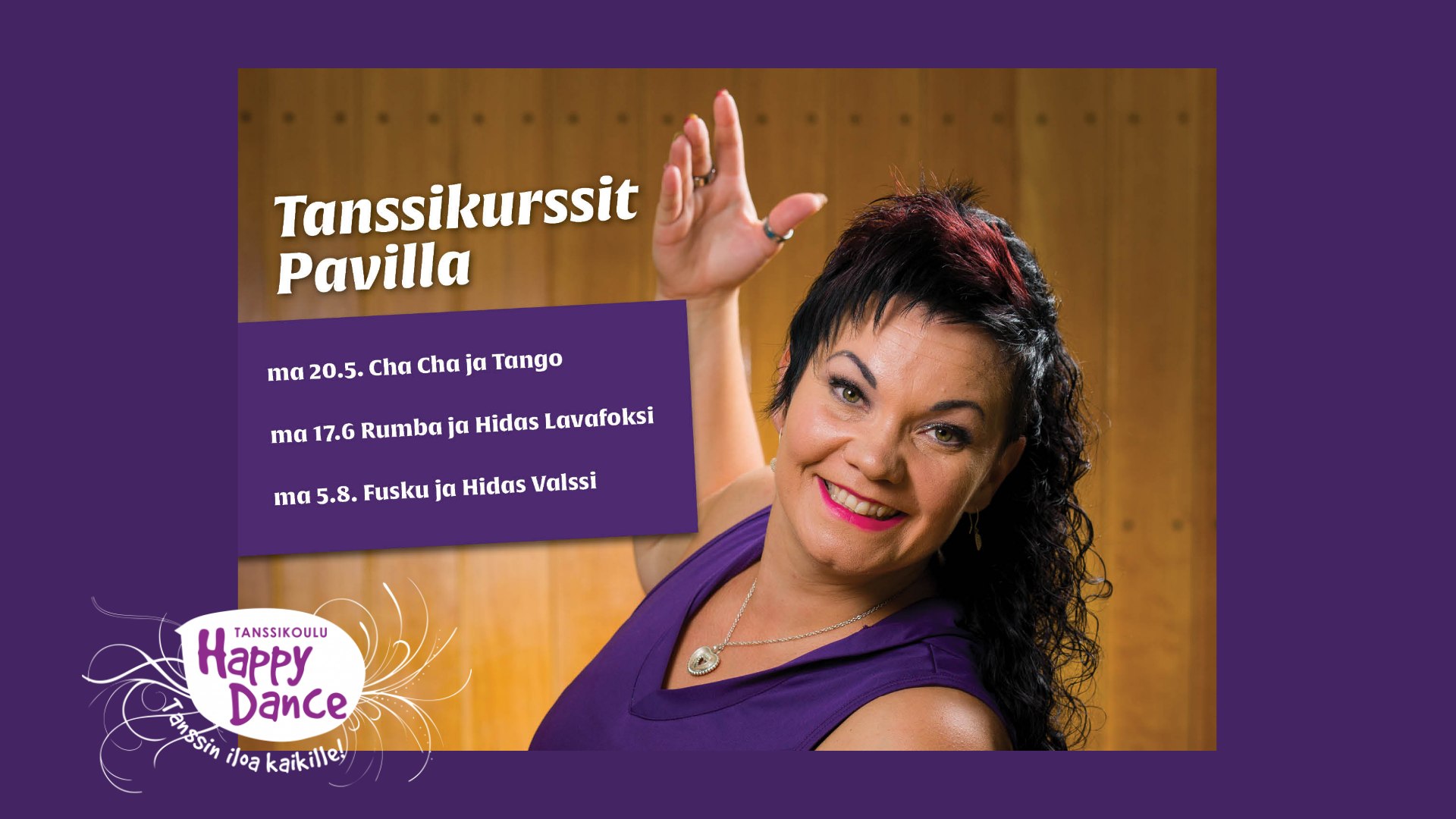 Tanssikurssit Pavilla: Rumba & Hidas Lavafoksi