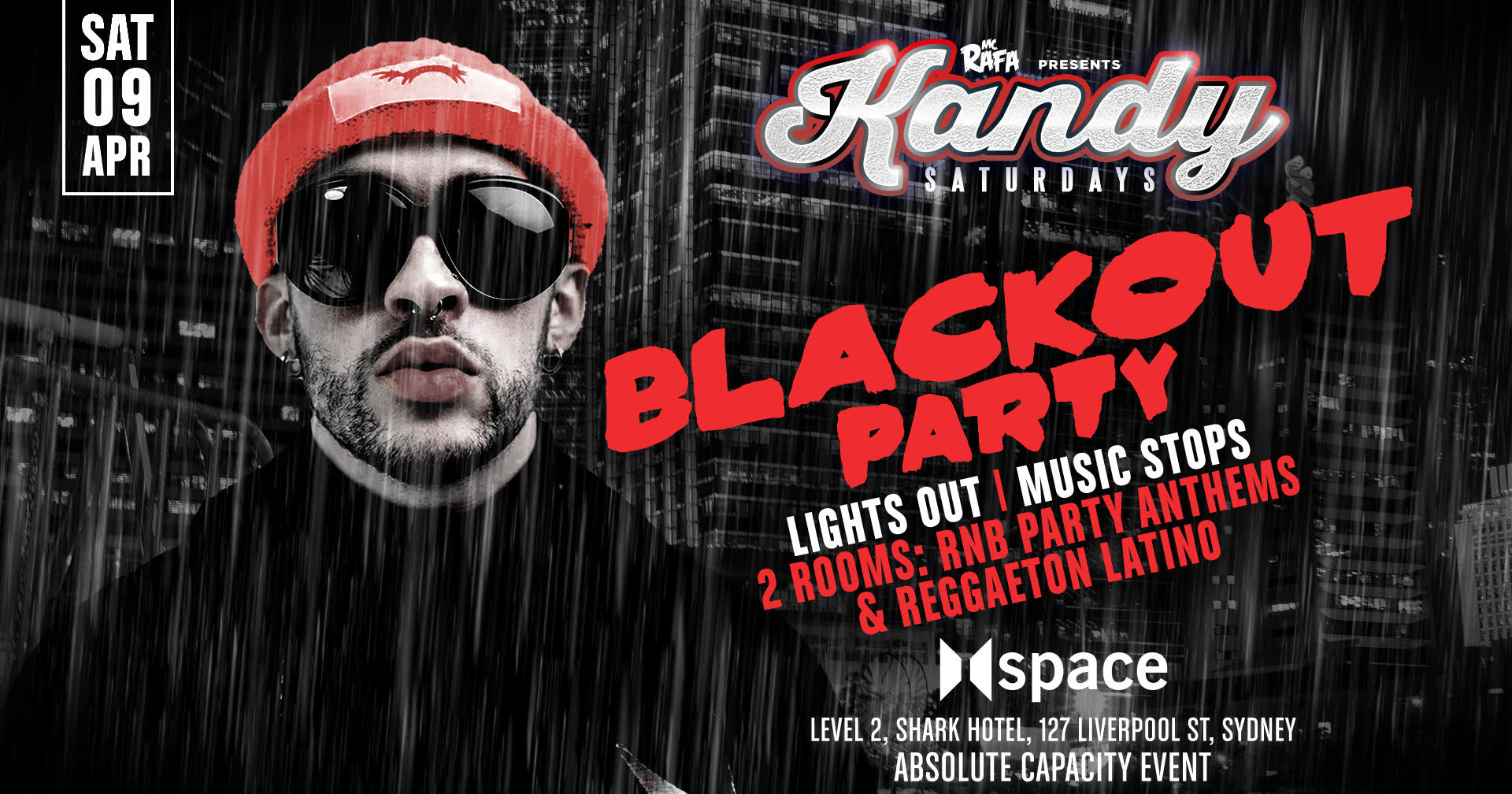 Blackout Party: This Saturday!
