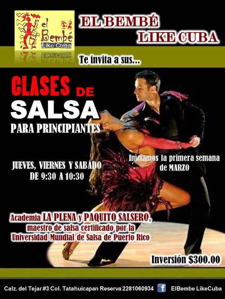 CURSO DE SALSA PARA PRINCIPIANTES
