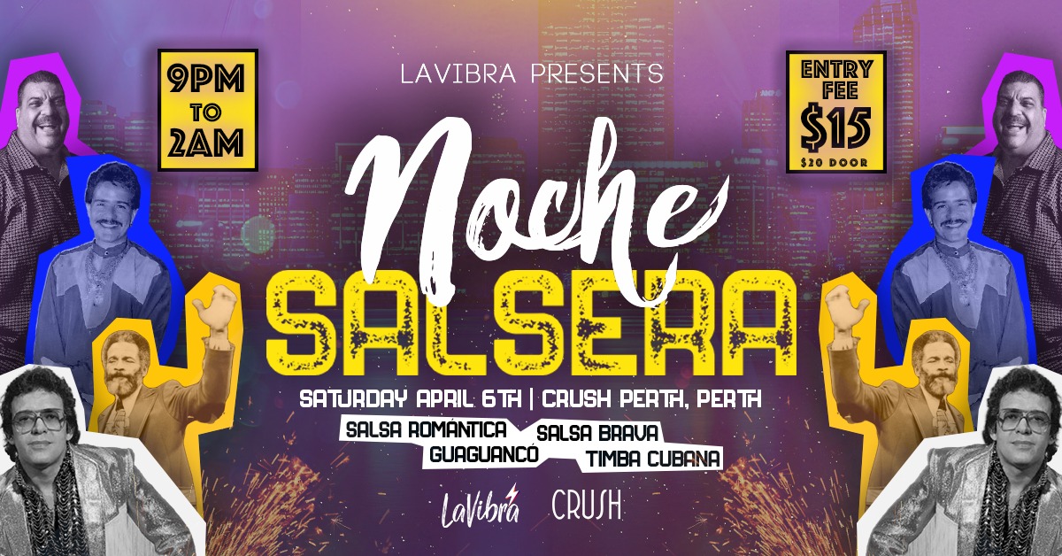 NOCHE SALSERA EN PERTH! ๐ฅ