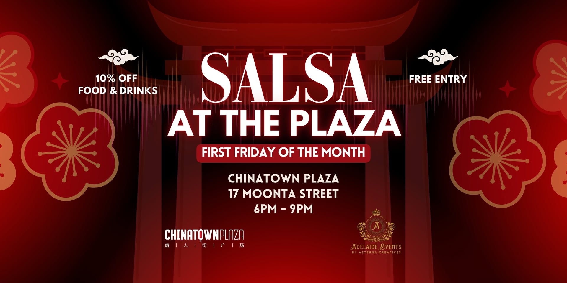 Salsa at the Plaza Adelaide Chinatown Latin Dance Fiesta