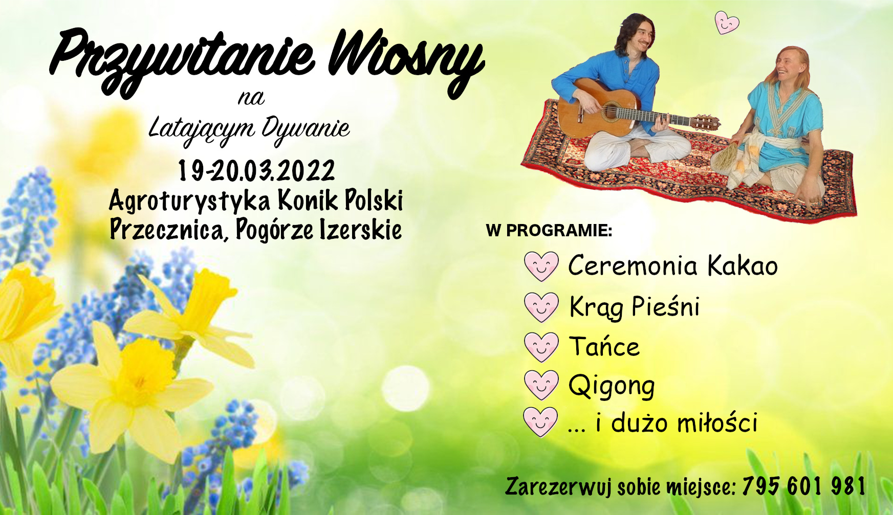 Przywitanie Wiosny na Latającym Dywanie