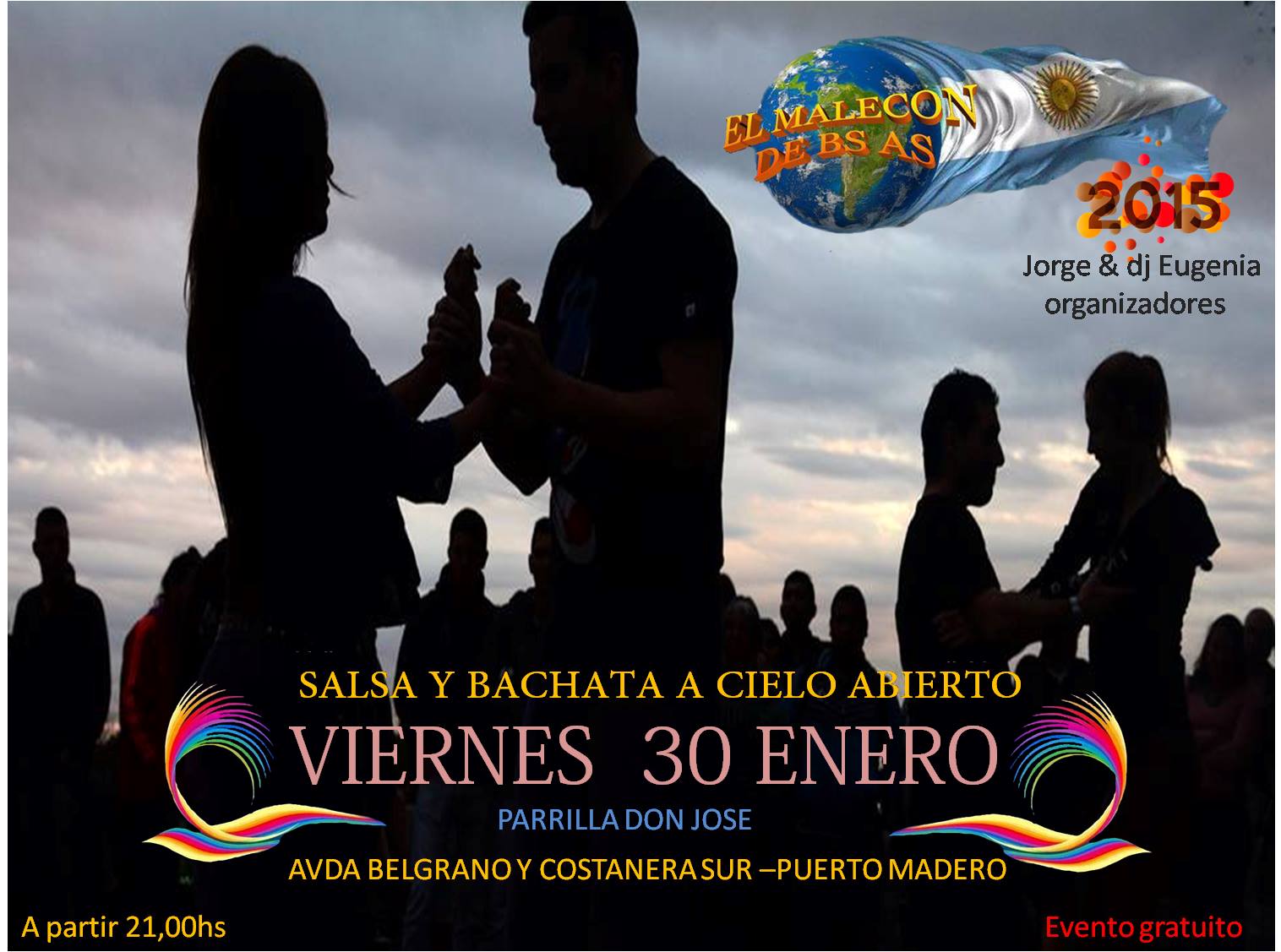 EL MALECON DE BS AS -VIERNES AL AIRE LIBRE-