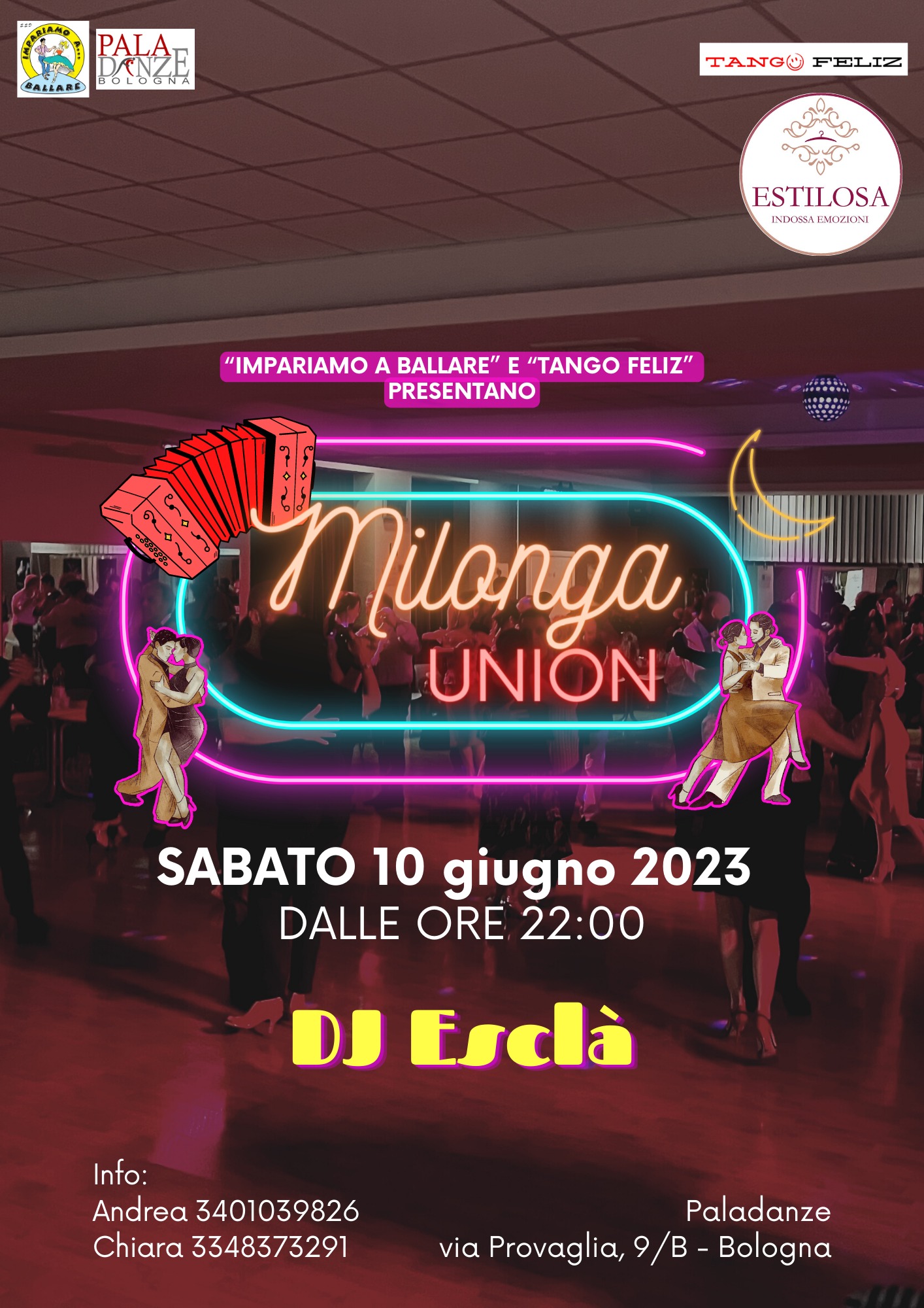 Milonga UNION - 10 GIUGNO 2023