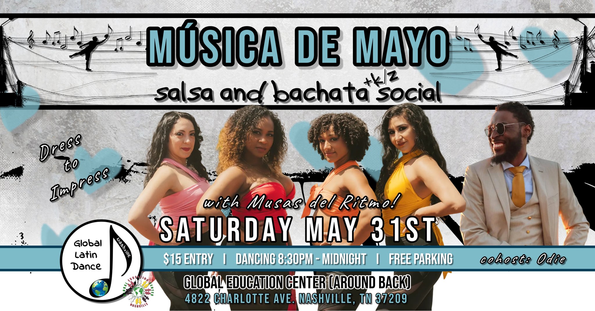 Música de Mayo Social with Musas del Ritmo