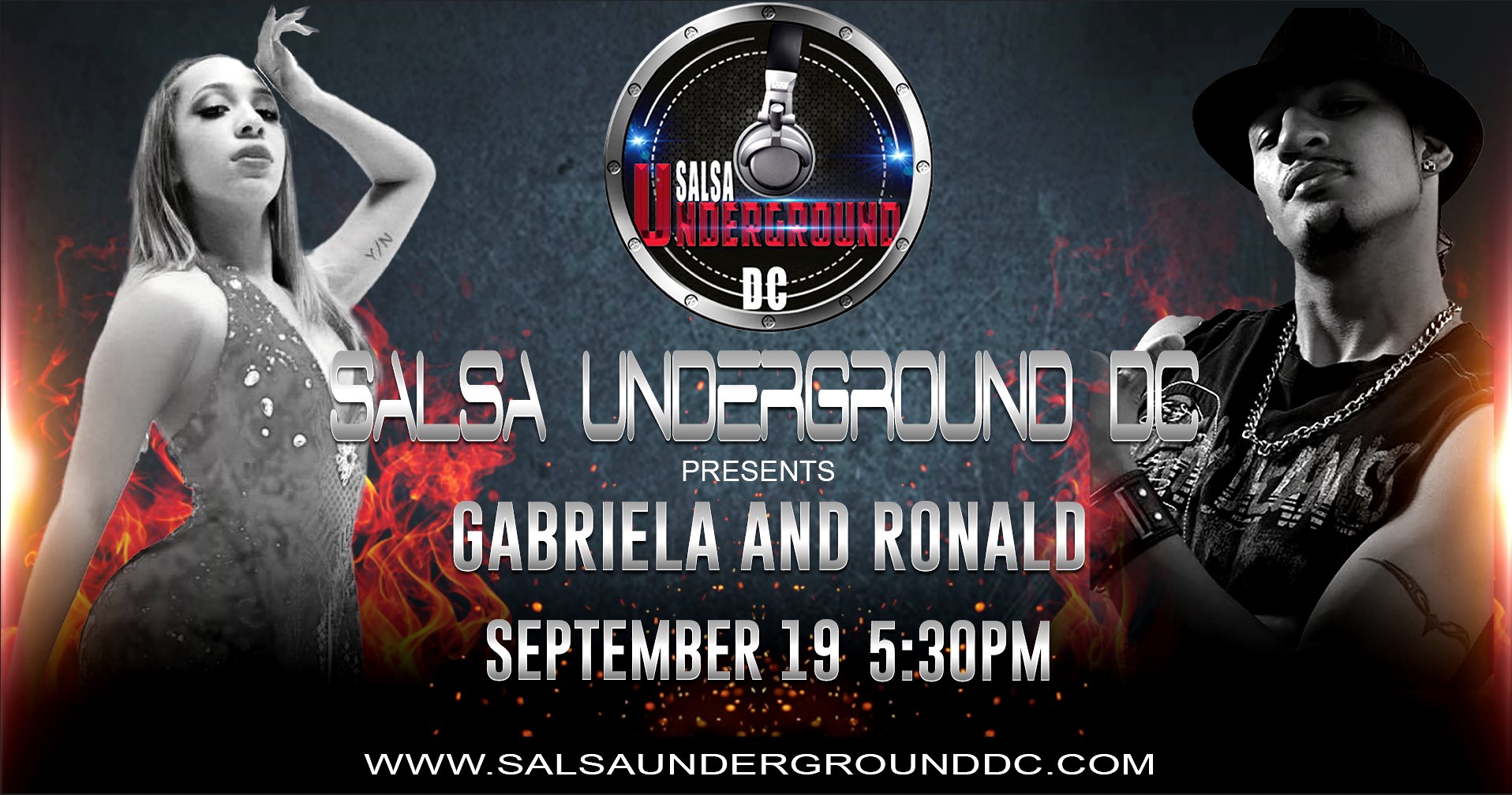 Salsa Underground DC Vinyl Social Presents Gabriela Alejandra & Ronald Rios