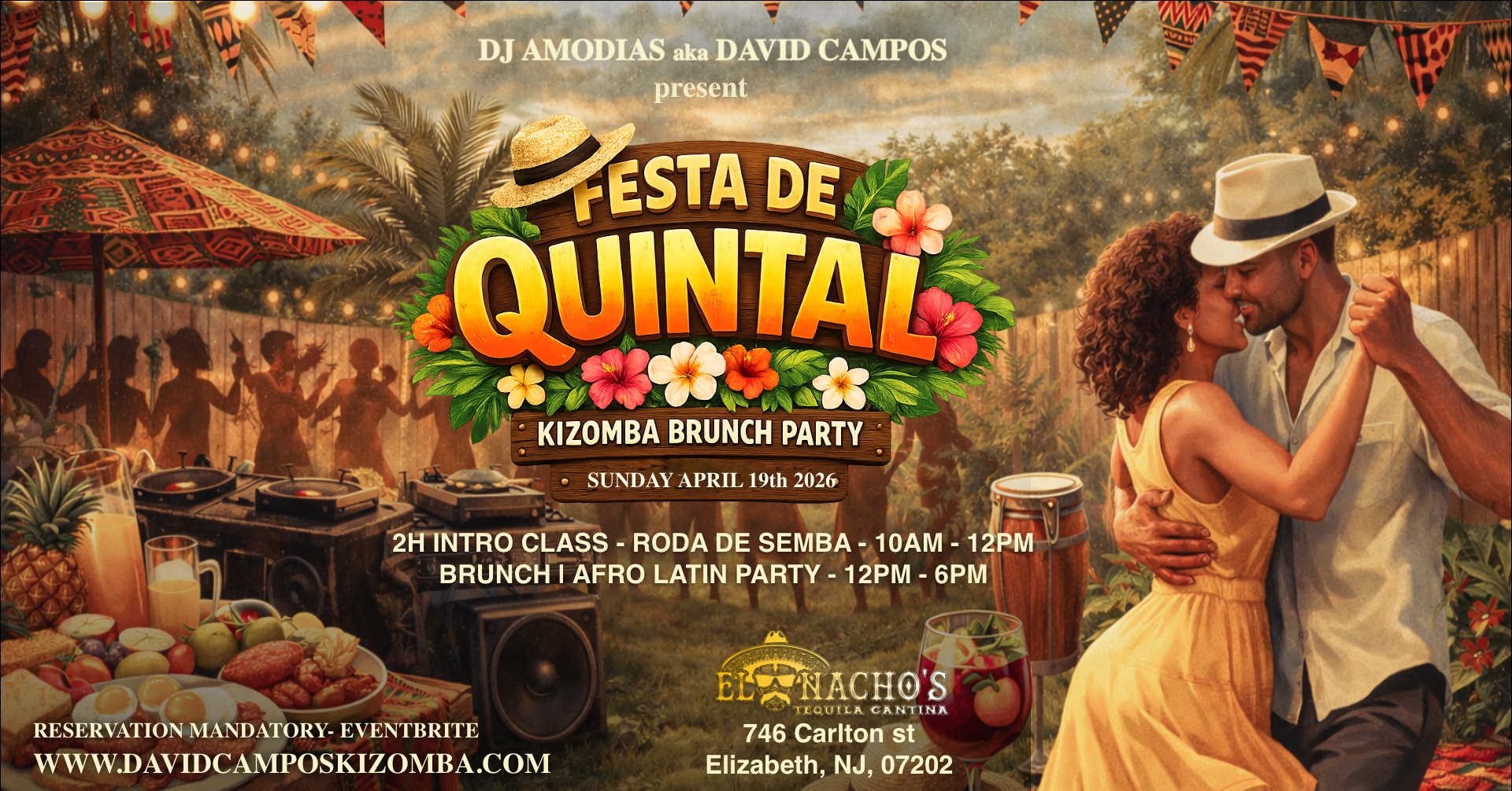 FESTA DE QUINTAL - A KIZOMBA BRUNCH AFFAIR