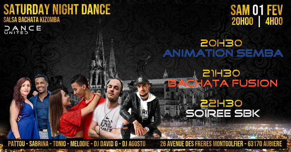 ★★ Saturday Night Dance ★★ Chorus Until 4H00