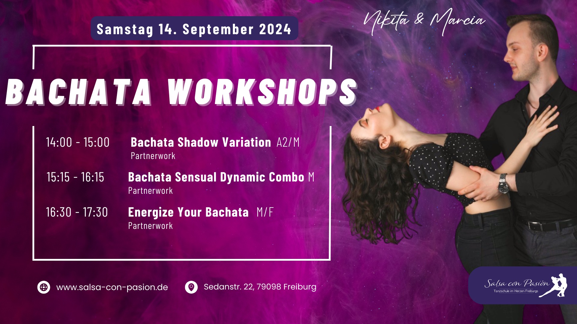 Bachata Workshops Freiburg - Nikita & Marcia