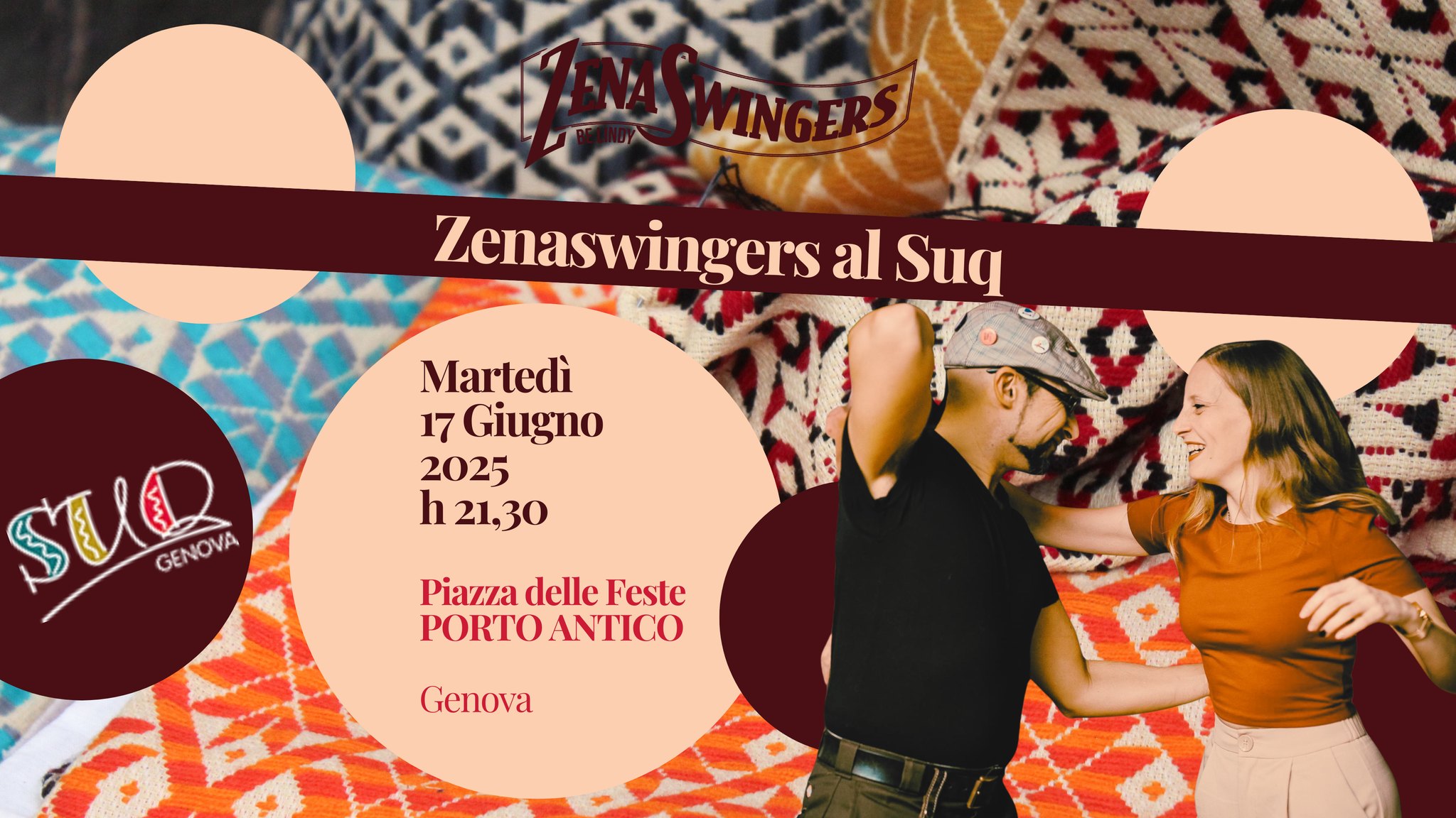 ZENASWINGERS al Suq - ballo, cibo, cultura
