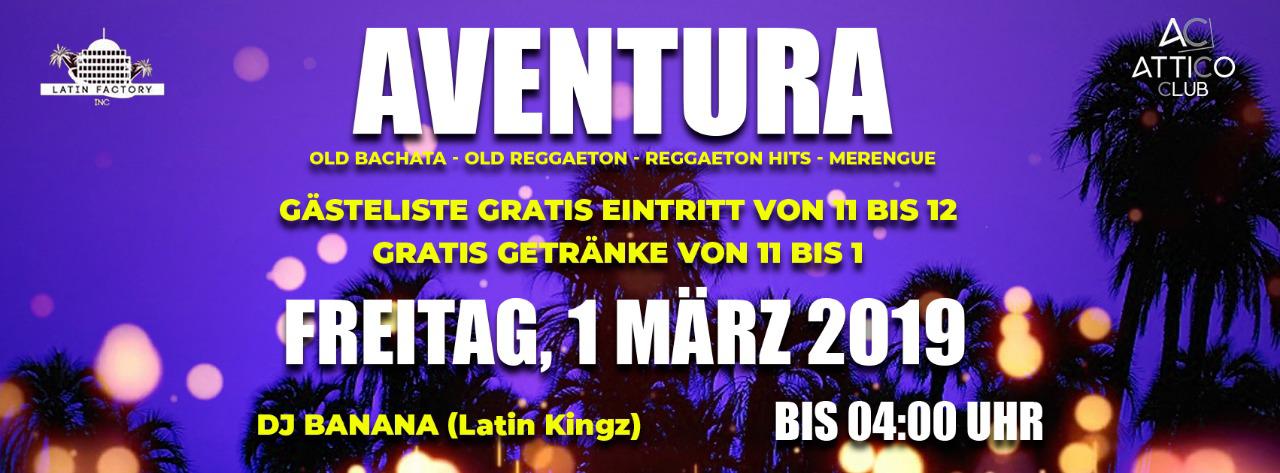 Aventura 01.03.2019 - Attico Club Zürich