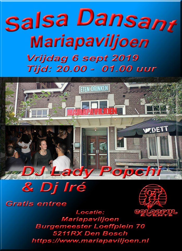 Salsa Dansant Maria Paviljoen