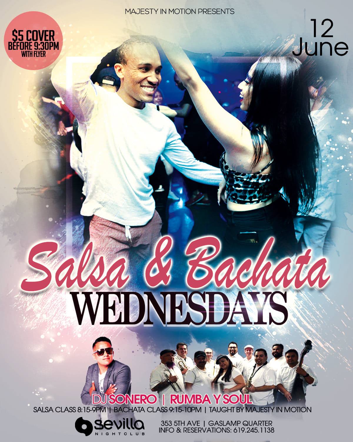 Rumba y Soul at Sevilla Nightclub!