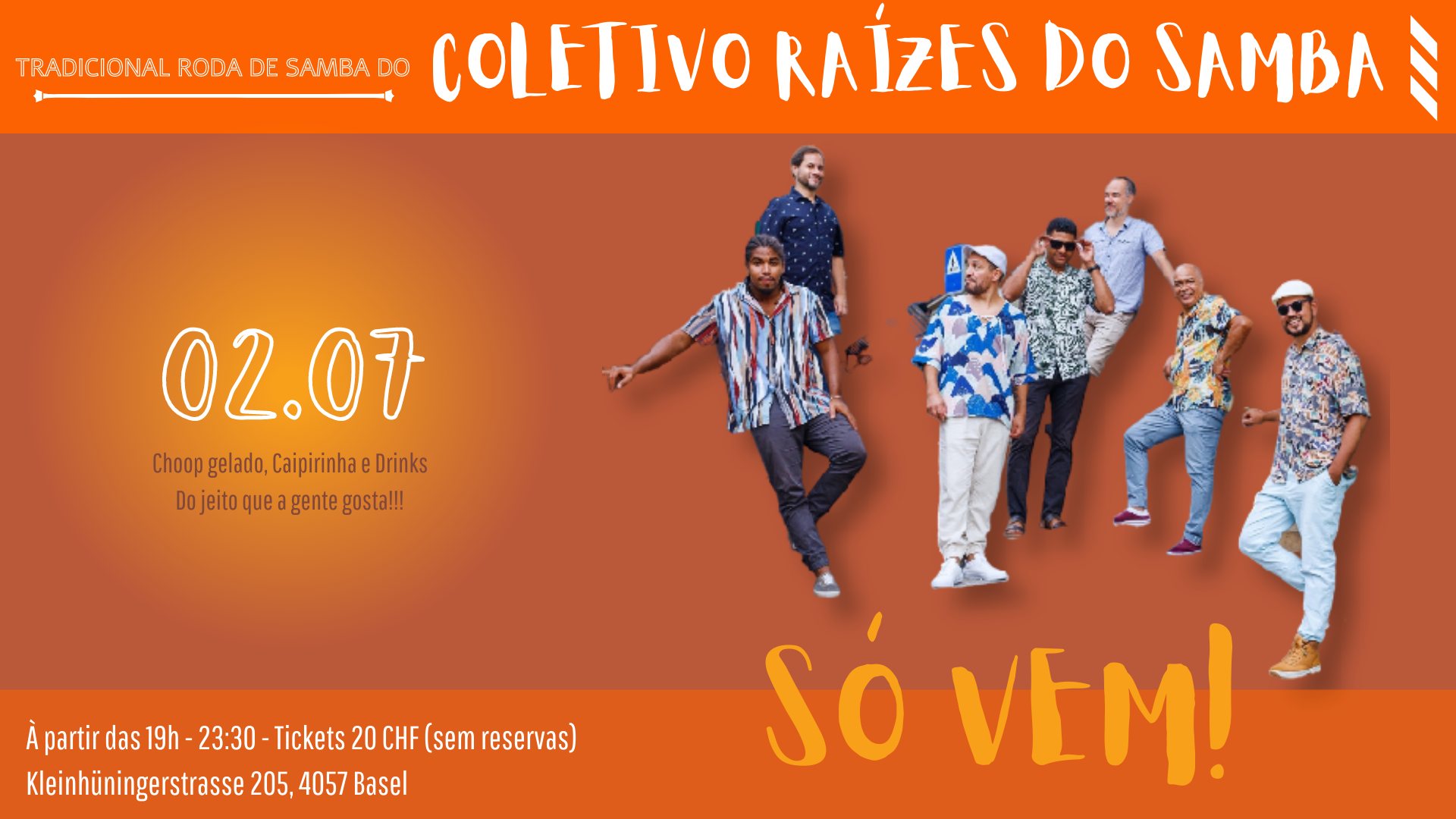 Coletivo Raízes do Samba - Basel - 02 07
