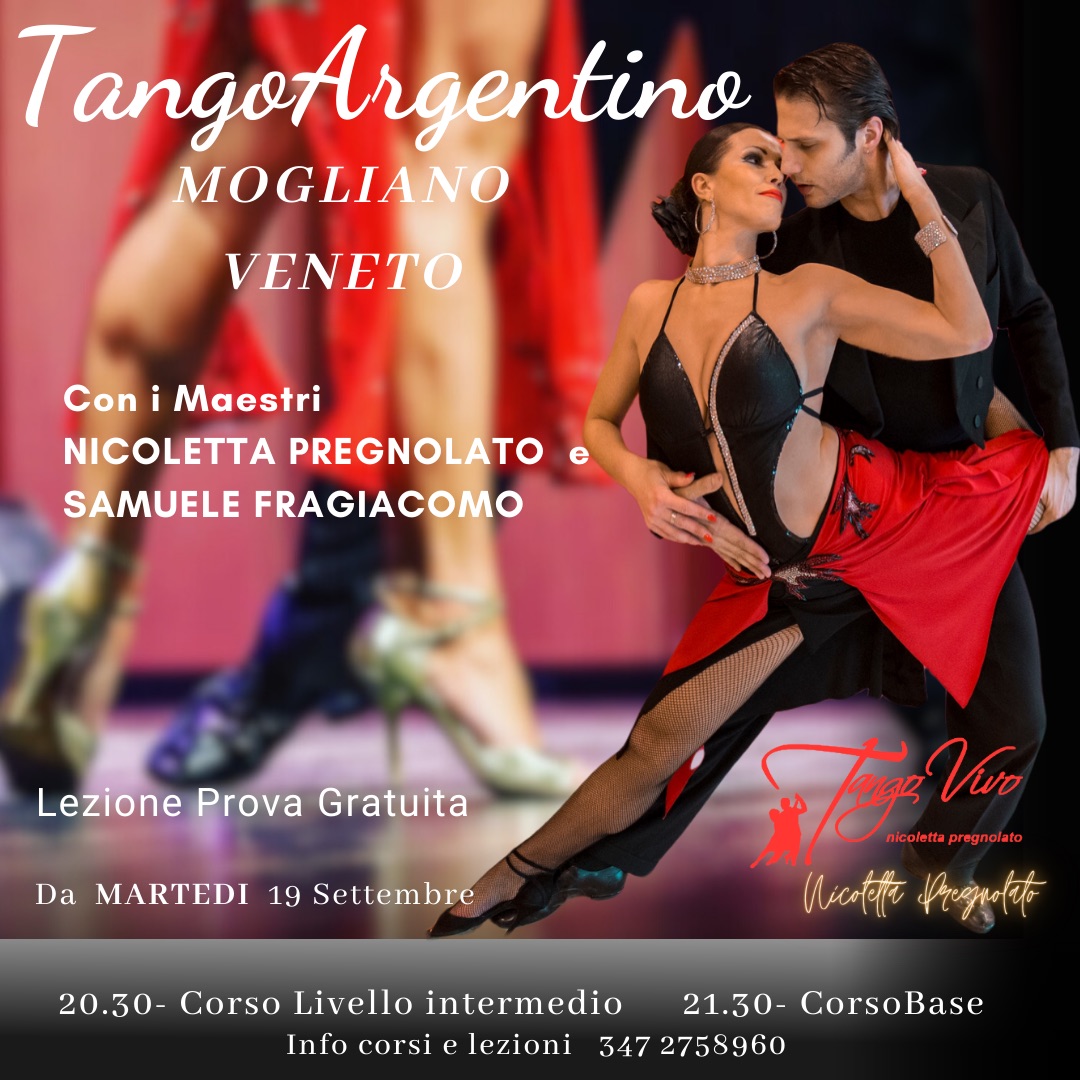 Inizio corsi di Tango Argentino