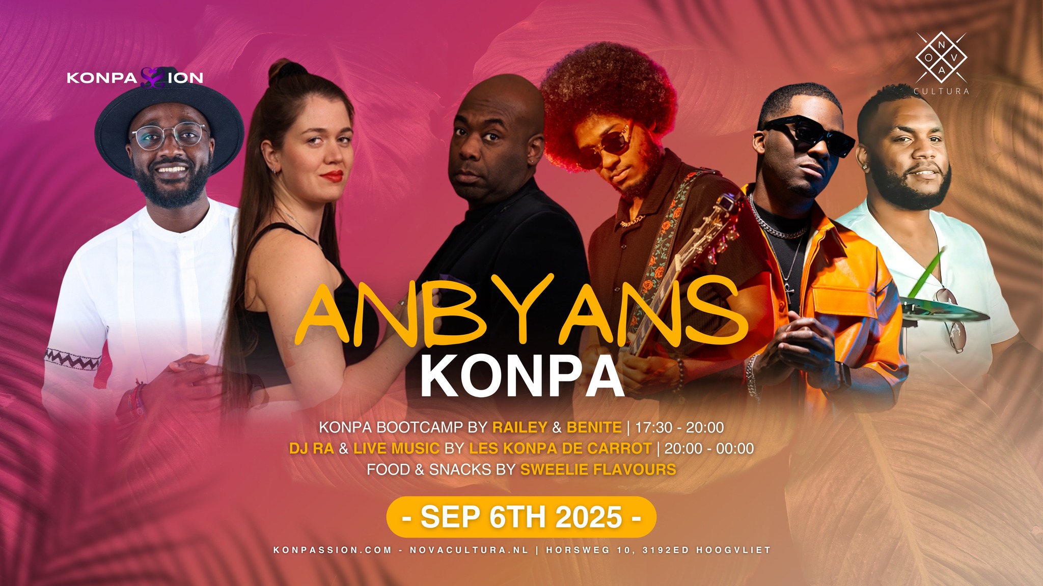 Anbyans Konpa September Edition - Konpa Bootcamp & Party