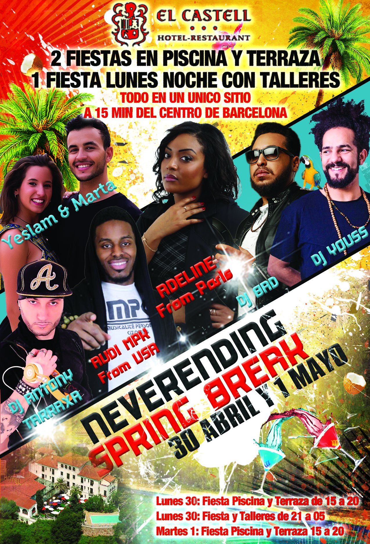 Neverending Spring Break 30 April & 1 May 2018 Kizomba Barcelona