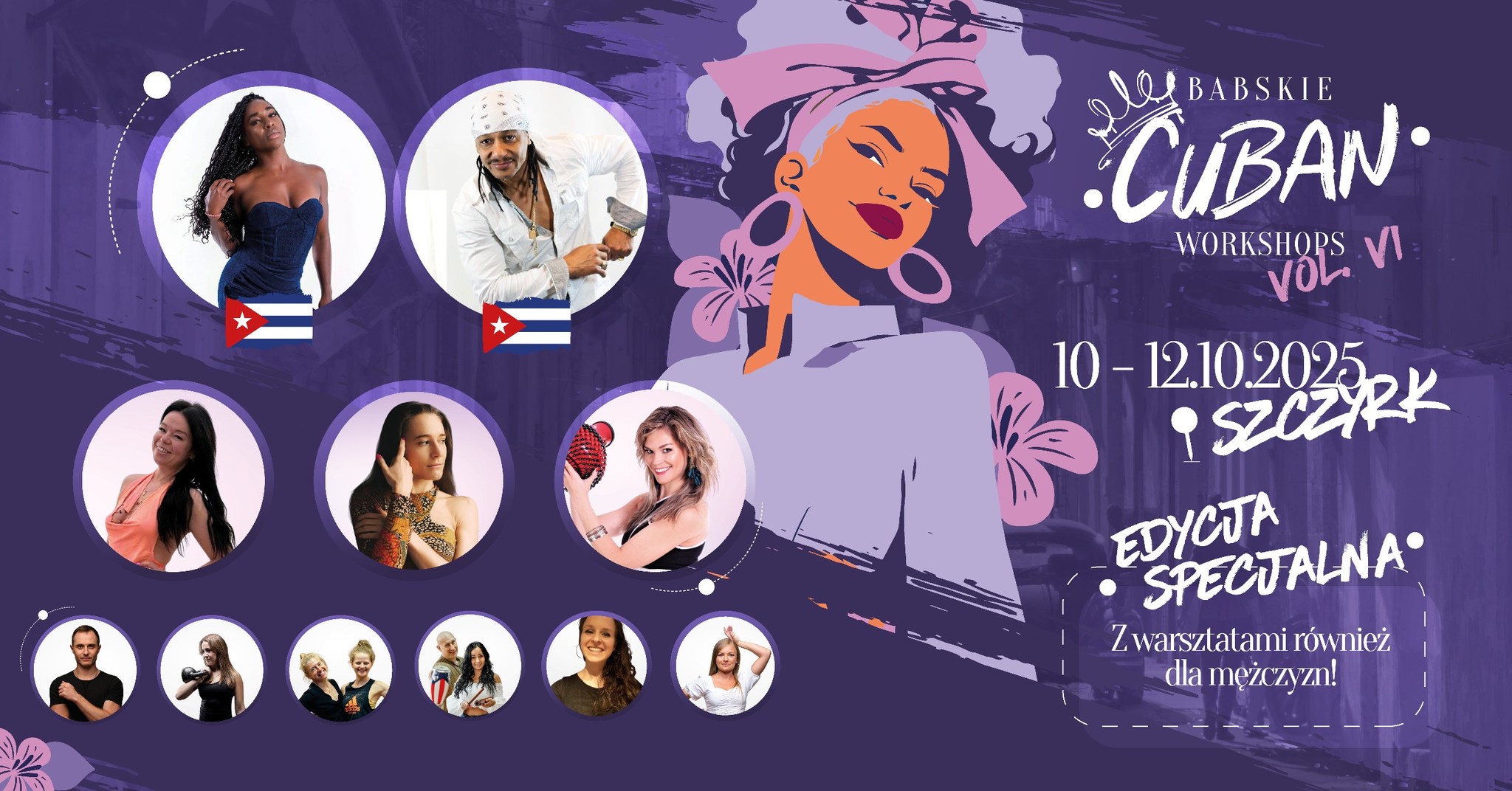Babskie Cuban Workshops vol. VI EDYCJA SPECJALNA - również dla mężczyzn 10 -12.10.2025 Szczyrk !