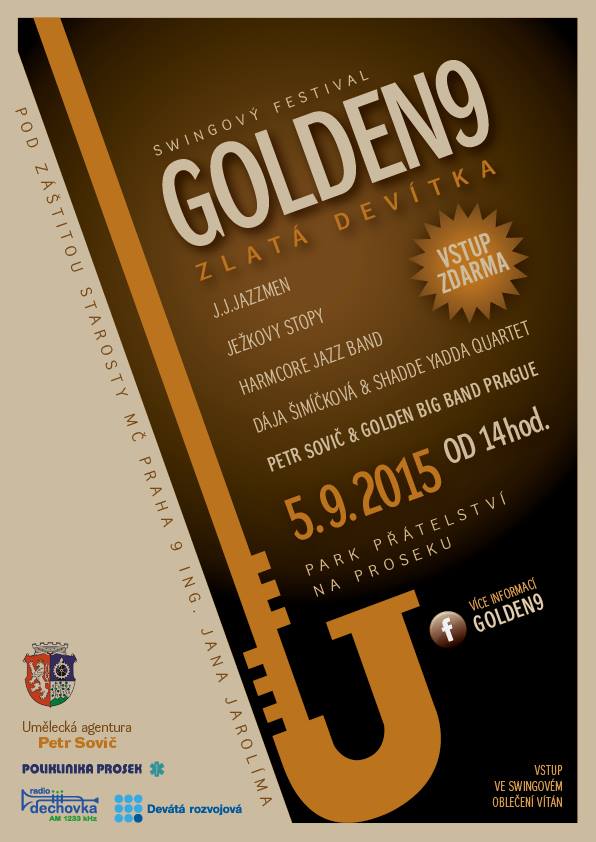 Swingový open- air festival Golden 9- Zlatá Devítka