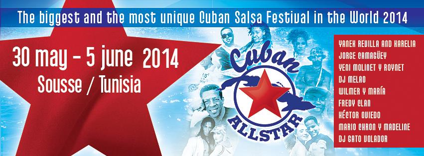 Cuban AllStar Tunisia 2014- Germany-Luxuembourg-France Grouppe